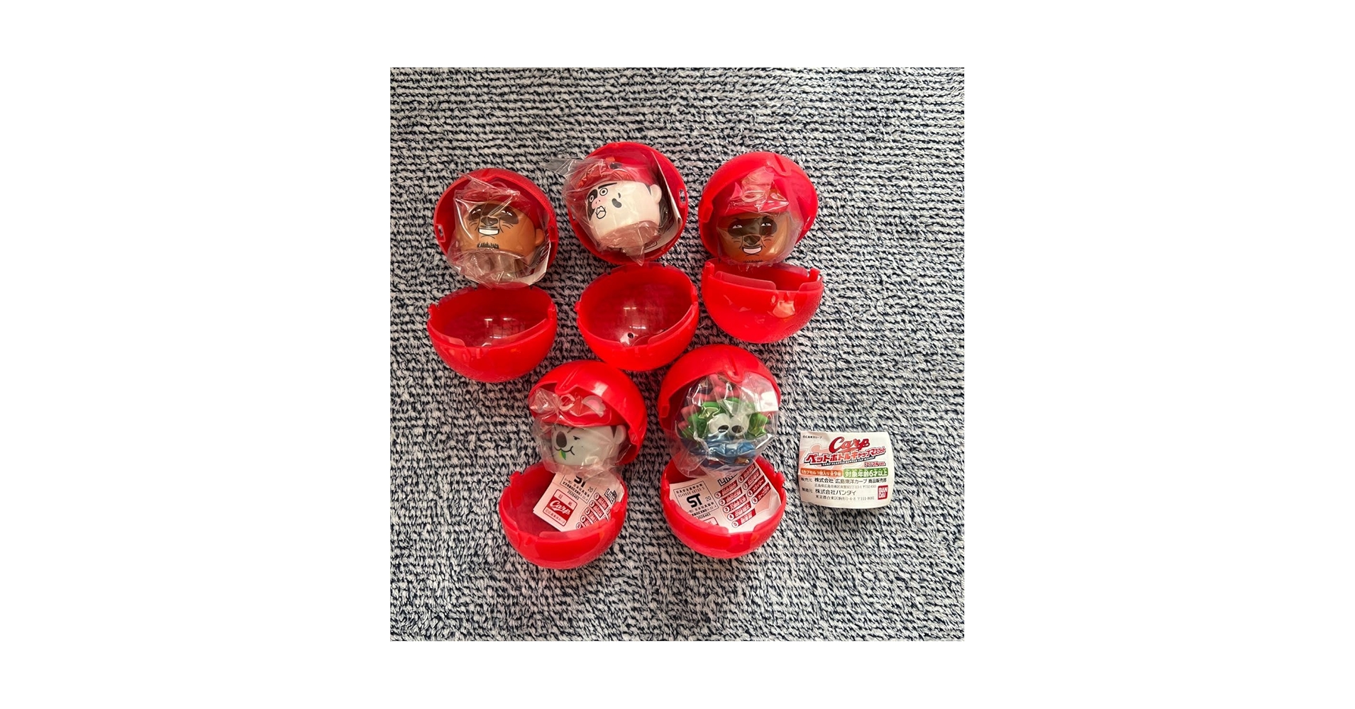 Amazon.co.jp: カープ ペットボトルキャップマスコット キャップ